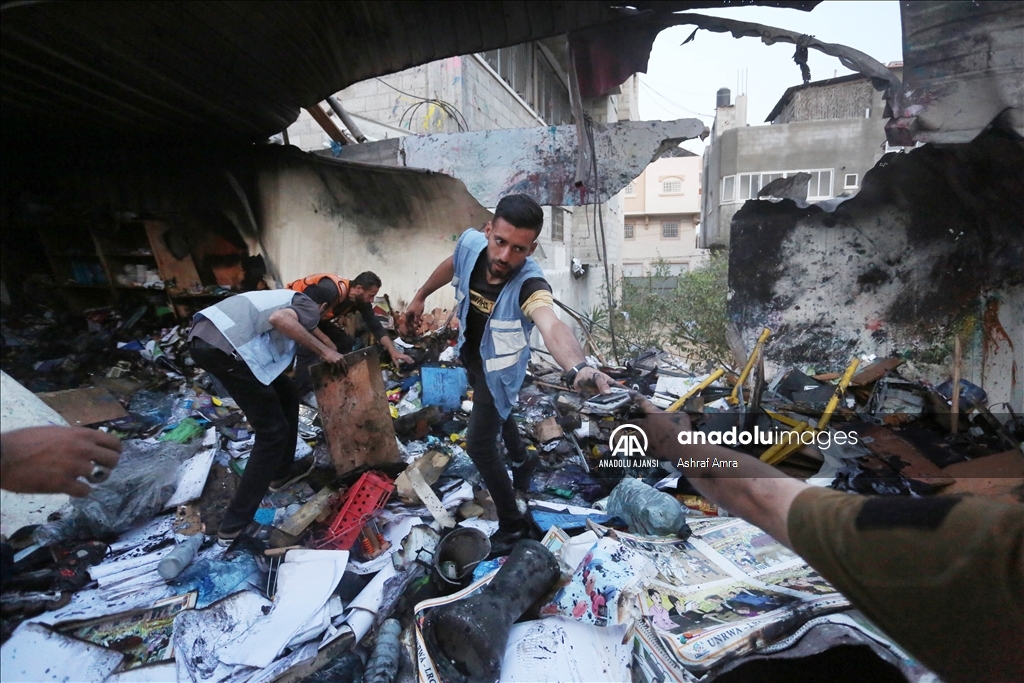İsrail ordusunun Gazze Şeridi’ne yönelik saldırıları devam ediyor