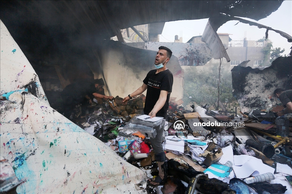 İsrail ordusunun Gazze Şeridi’ne yönelik saldırıları devam ediyor