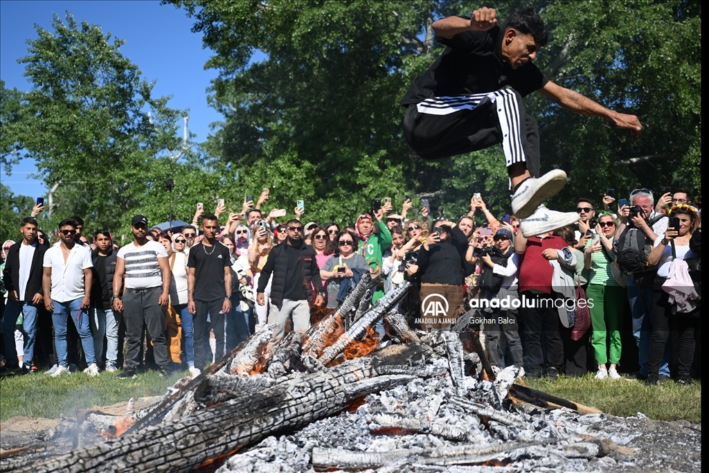 Edirne'de "Kakava ateşi" yakıldı