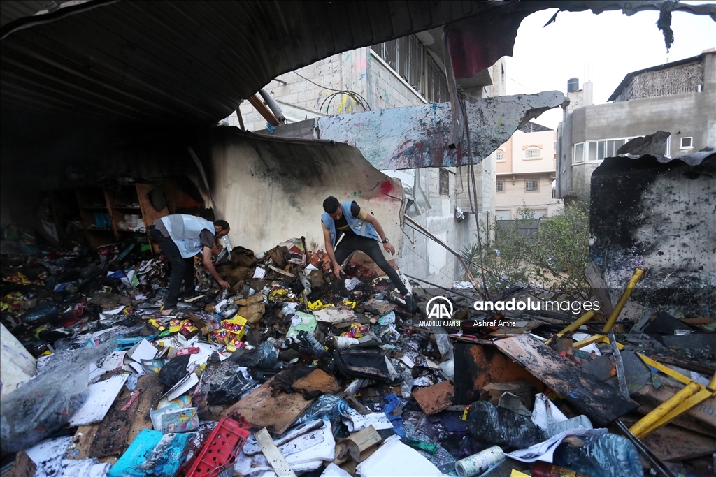 İsrail ordusunun Gazze Şeridi’ne yönelik saldırıları devam ediyor