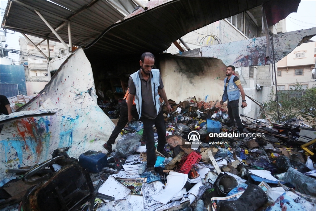 İsrail ordusunun Gazze Şeridi’ne yönelik saldırıları devam ediyor