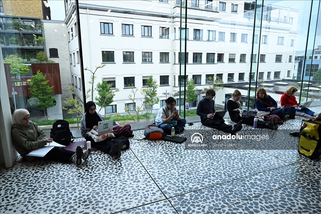İsrail karşıtı öğrenci protestoları, Belçika'nın Gent Üniversitesi'ne de yayıldı