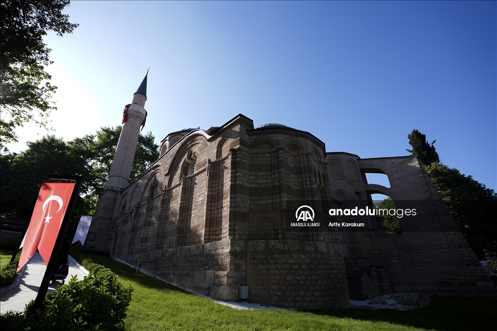 Kariye Camii ibadete açıldı