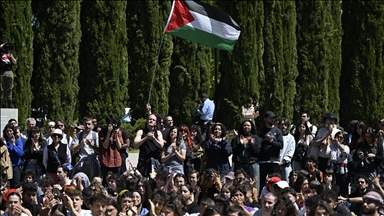 İspanya'da üniversite öğrencilerinin Filistin'e destek eylemleri ülke geneline yayılmaya başladı