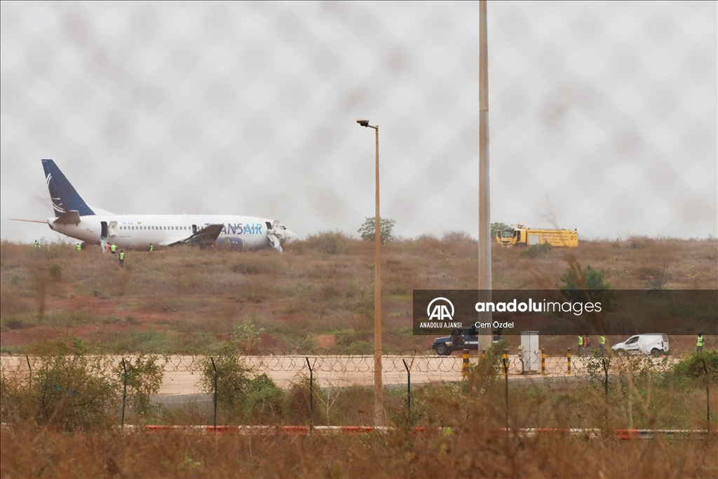 Senegal’de uçağın pistten çıkması sonucu 10 kişi yaralandı