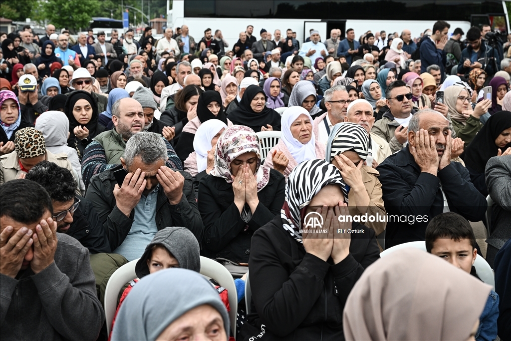 Hacı adayları için Harem Otogarı'nda uğurlama merasimi düzenlendi