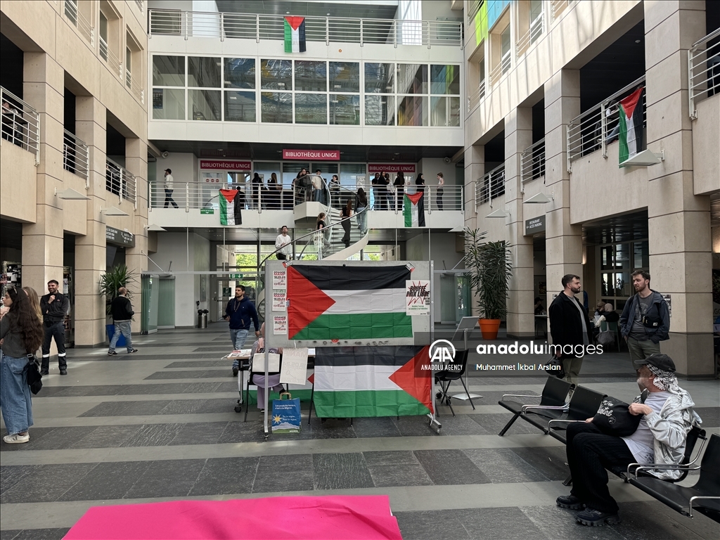 استمرار المظاهرات الداعمة لفلسطين في جامعات سويسرية ونمساوية