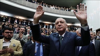Cumhurbaşkanı ve AK Parti Genel Başkanı Recep Tayyip Erdoğan, partisinin TBMM Grup Toplantısı'na katıldı