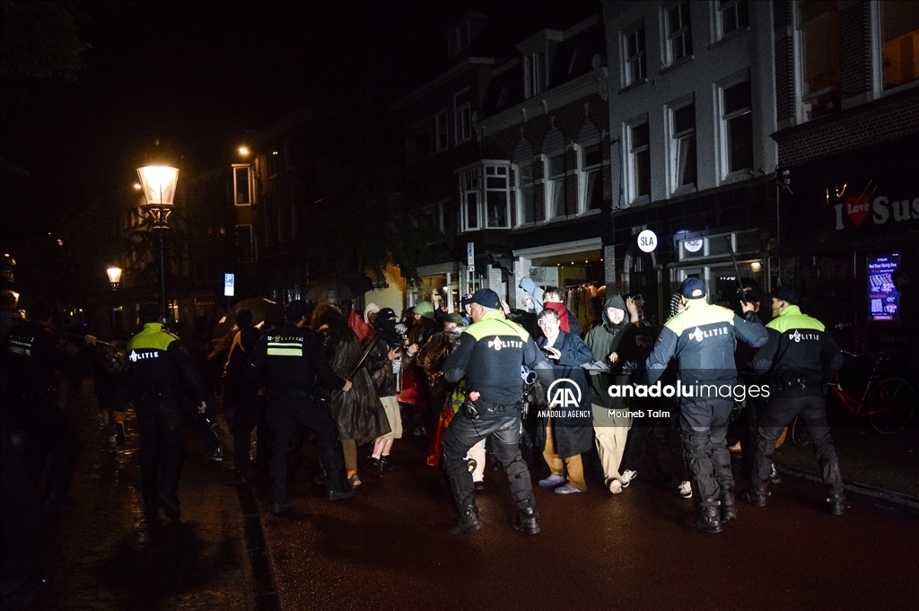 В Нидерландах полиция разогнала студенческую акцию в поддержку Палестины