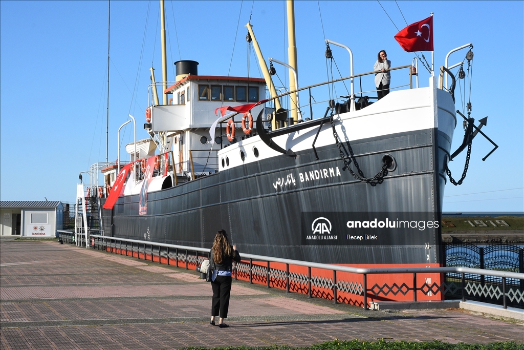 Bandırma Gemi Müze, ziyaretçilerini Milli Mücadele dönemine götürüyor