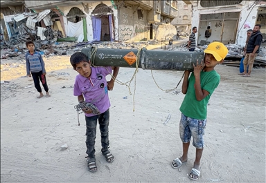 مخلفات الحرب بغزة.. شاهد على مشاركة واشنطن بقتل الأبرياء في القطاع