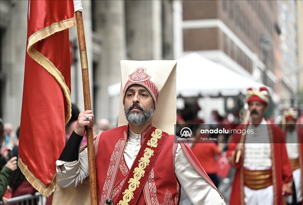 Turkish American community celebrates Turkish Day Parade in New York