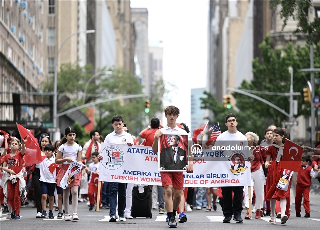 Turkish American community celebrates Turkish Day Parade in New York