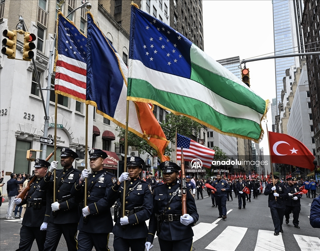 Turkish American community celebrates Turkish Day Parade in New York