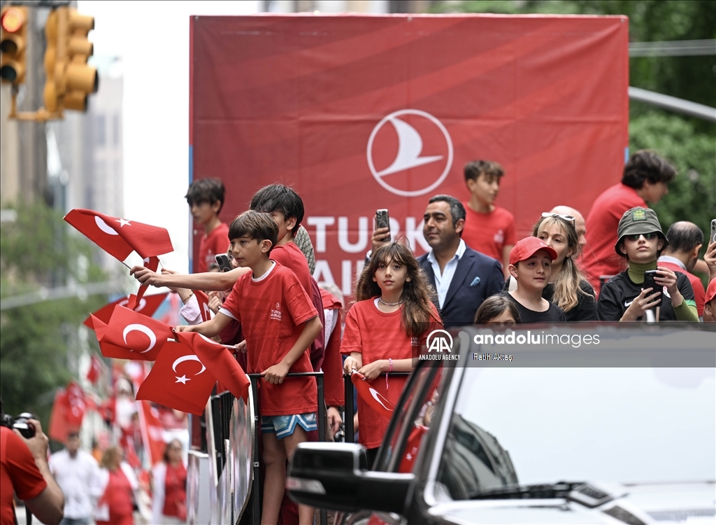 Turkish American community celebrates Turkish Day Parade in New York