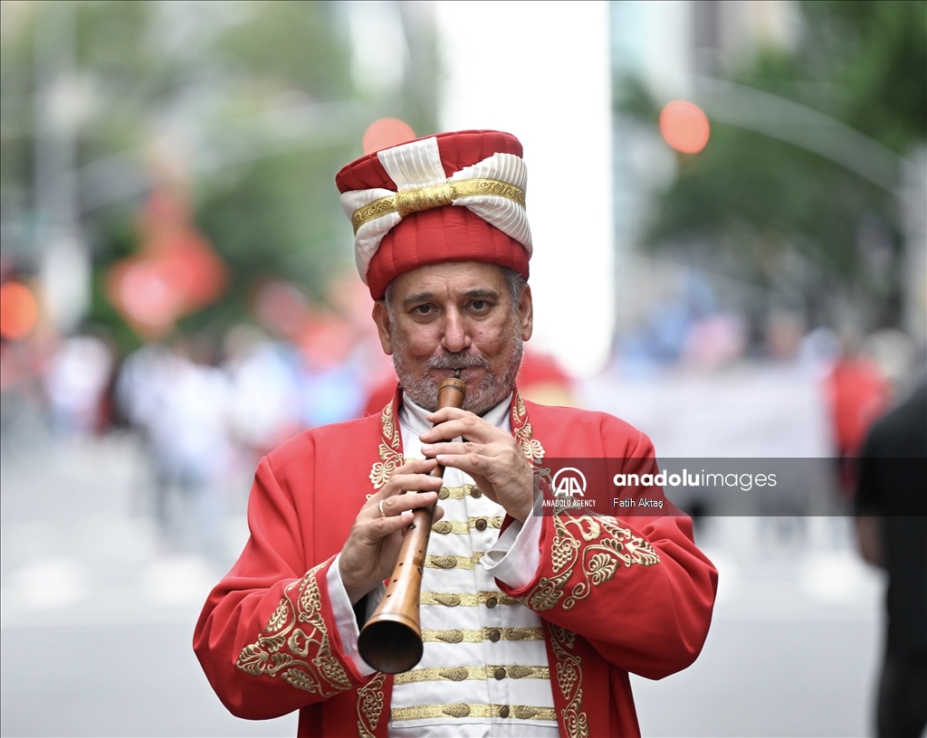 Turkish American community celebrates Turkish Day Parade in New York