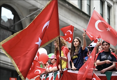 Turkish American community celebrates Turkish Day Parade in New York