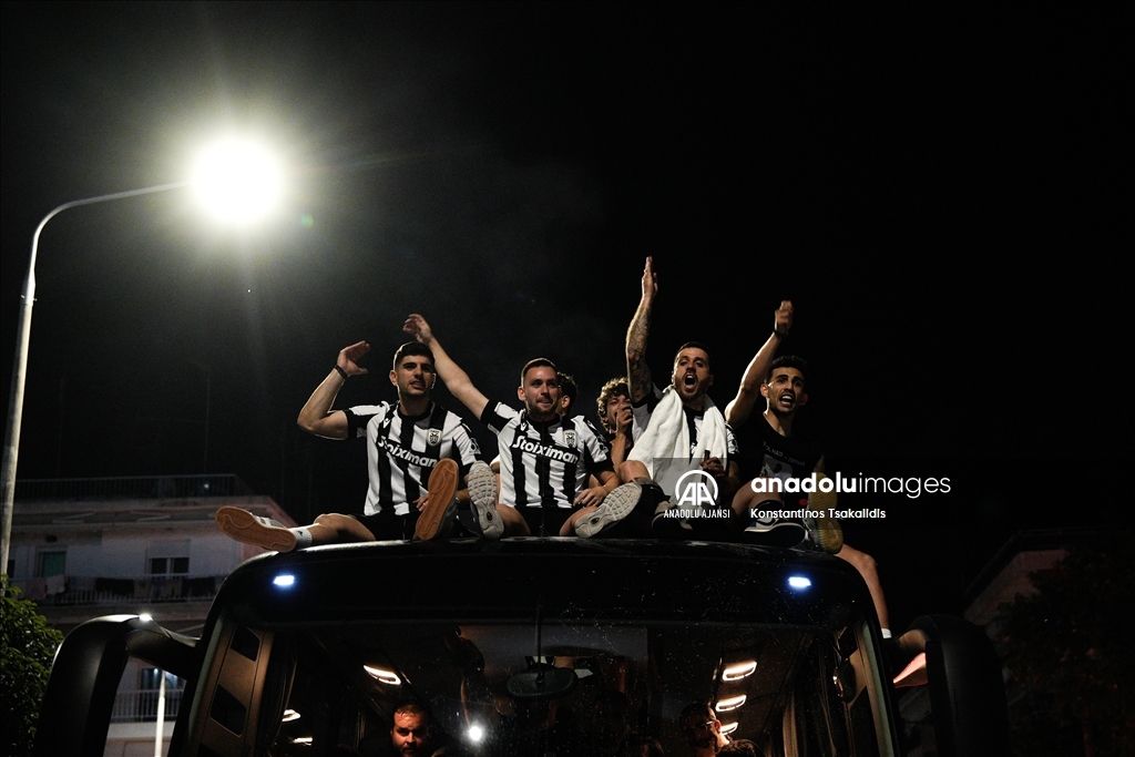 Yunanistan Süper Lig'de PAOK şampiyon oldu