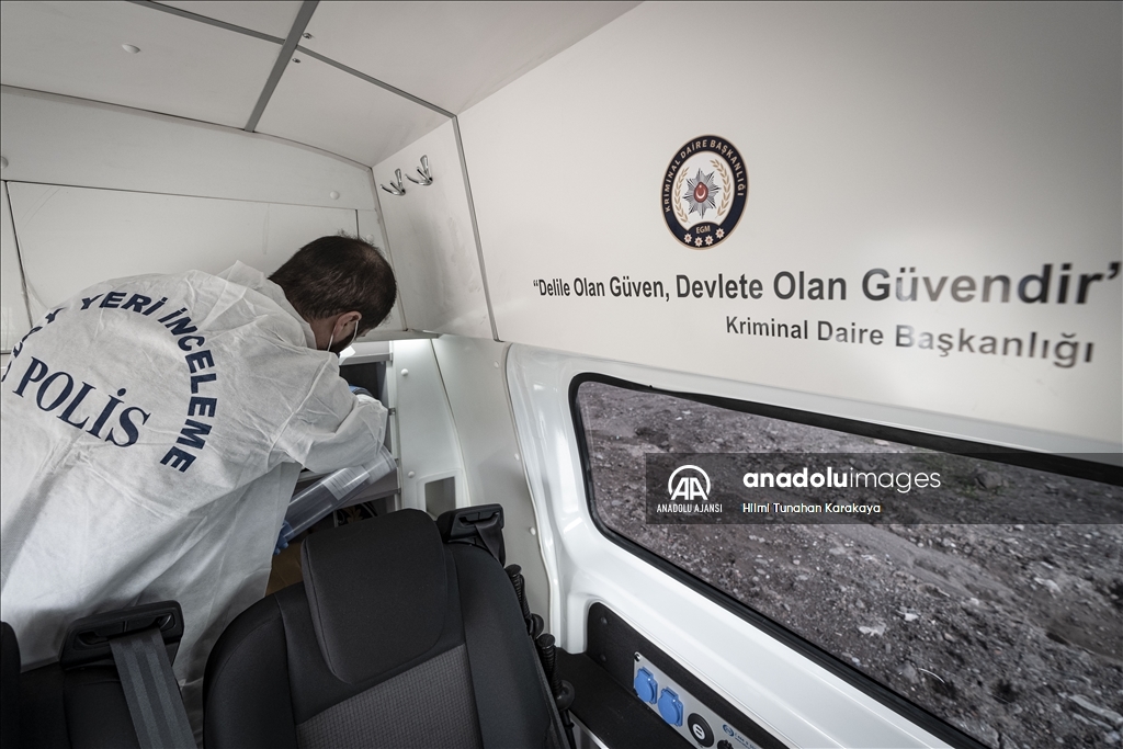Erzurum polisi olay yerindeki bulgularla 5 yılda 2 bin 862 suçluyu tespit etti