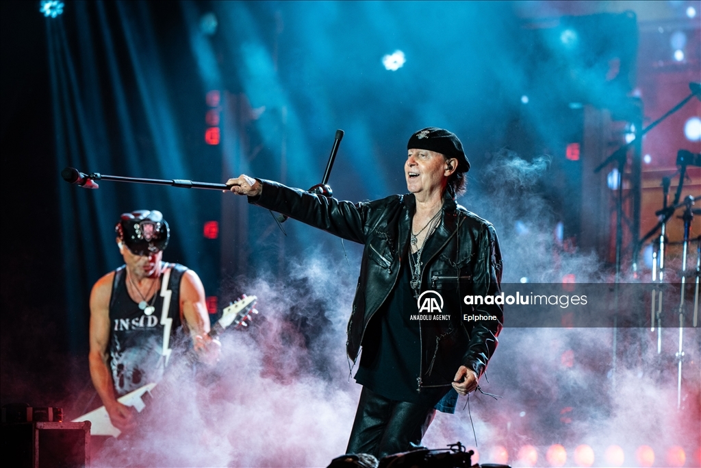 Scorpions выступила с концертом в Стамбуле