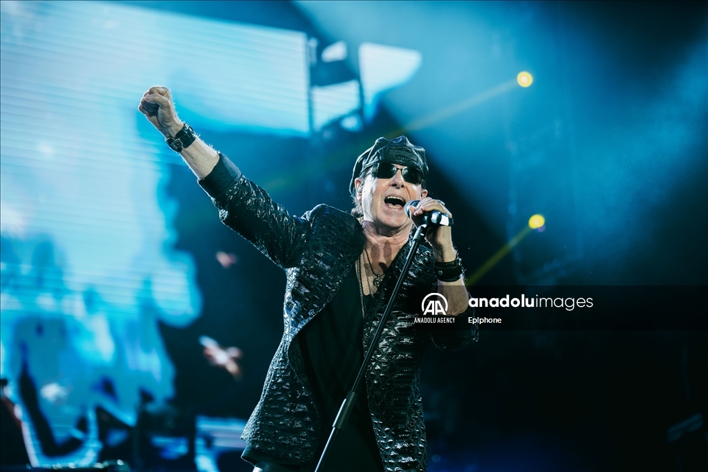 Scorpions выступила с концертом в Стамбуле