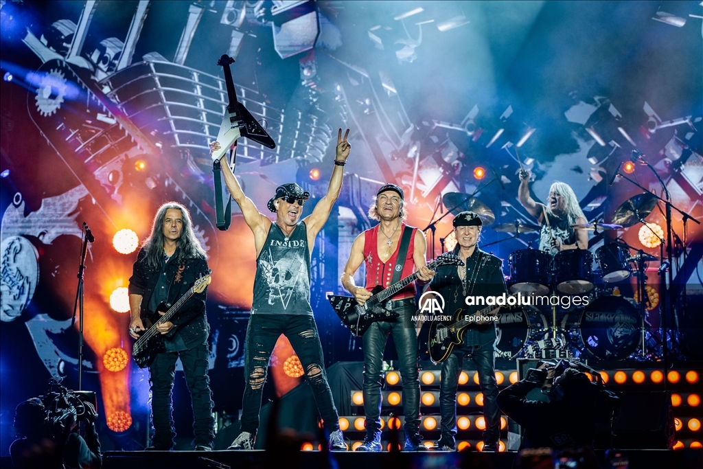 Scorpions выступила с концертом в Стамбуле