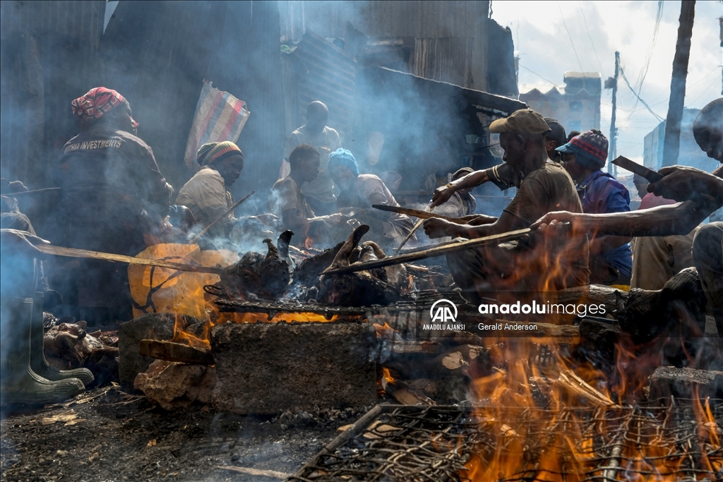 Doğu Afrika ülkesi Kenya'daki sokak yemekleri