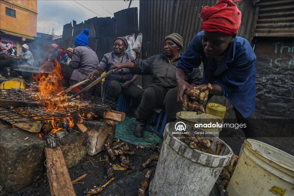 Doğu Afrika ülkesi Kenya'daki sokak yemekleri