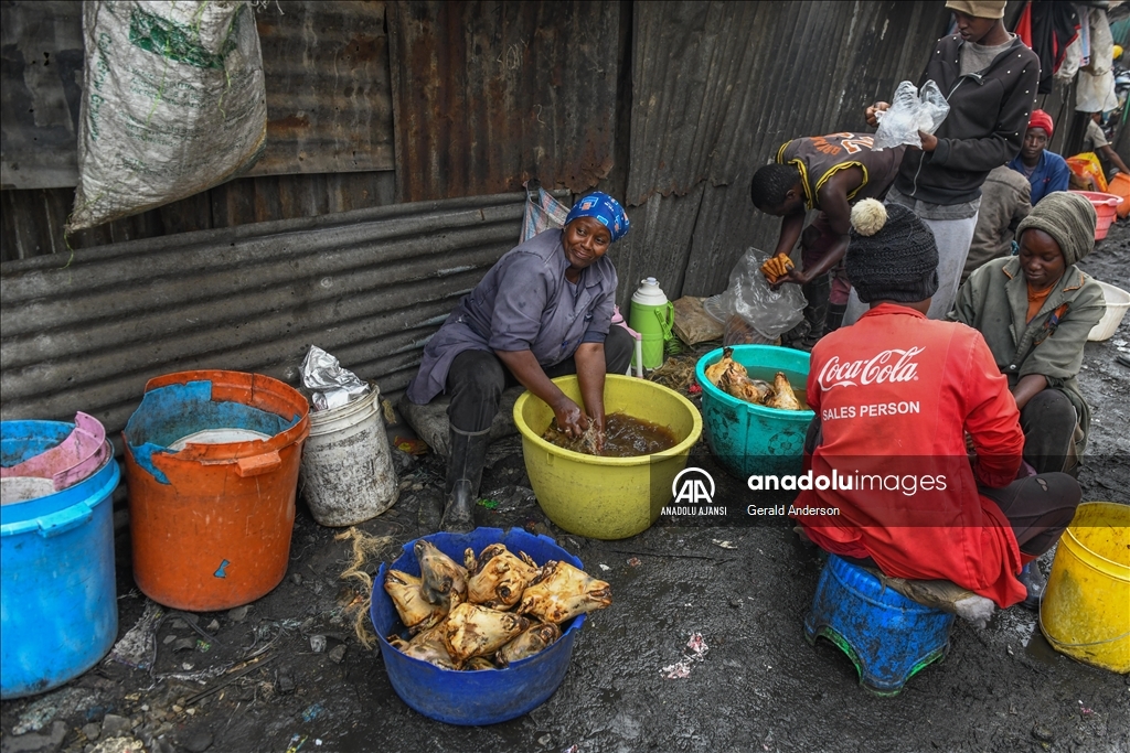 Doğu Afrika ülkesi Kenya'daki sokak yemekleri