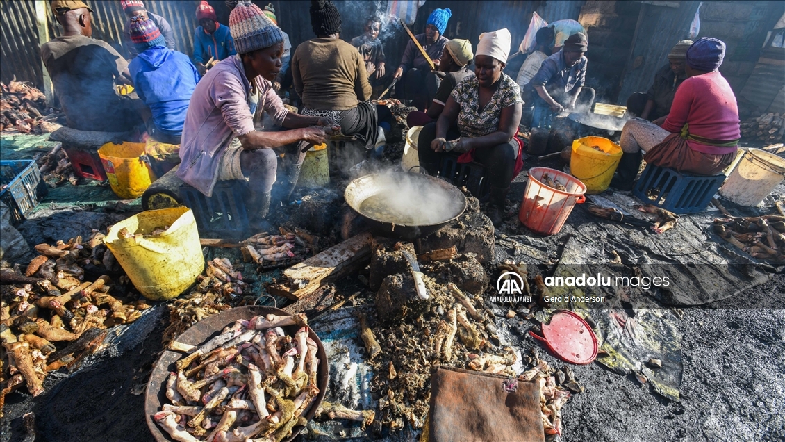 Doğu Afrika ülkesi Kenya'daki sokak yemekleri