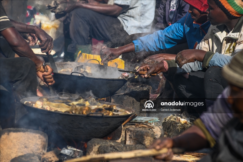 Doğu Afrika ülkesi Kenya'daki sokak yemekleri