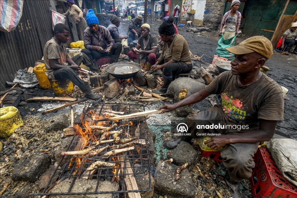 Doğu Afrika ülkesi Kenya'daki sokak yemekleri