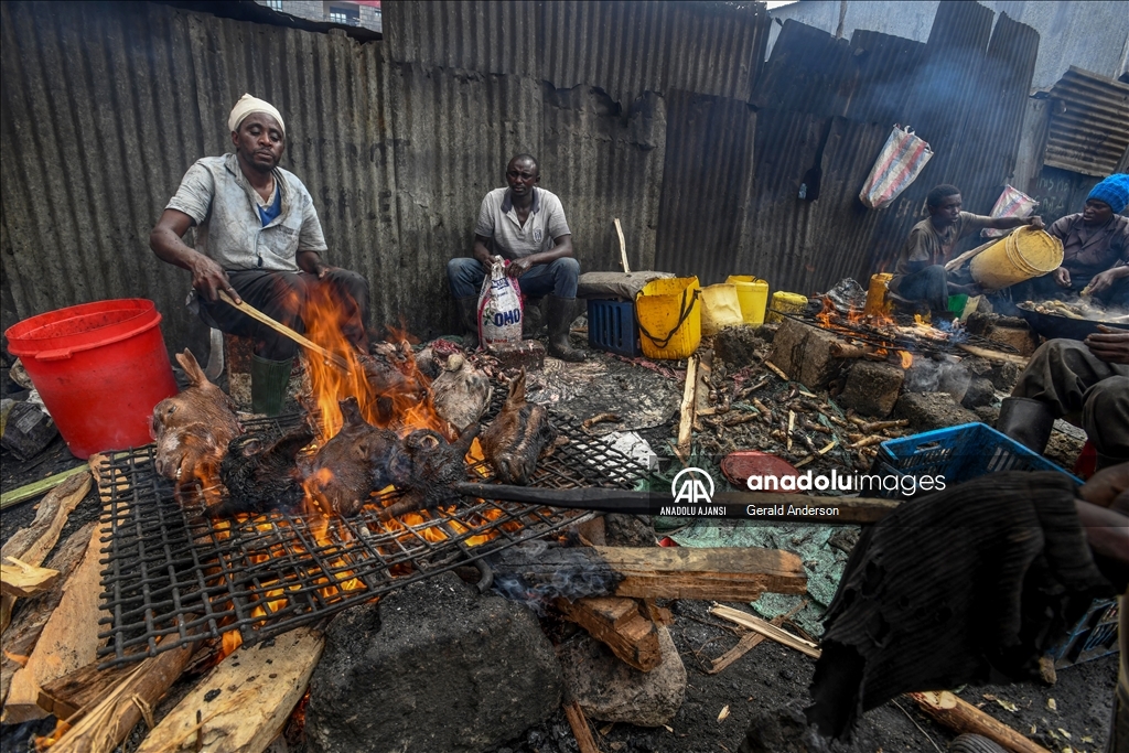 Doğu Afrika ülkesi Kenya'daki sokak yemekleri