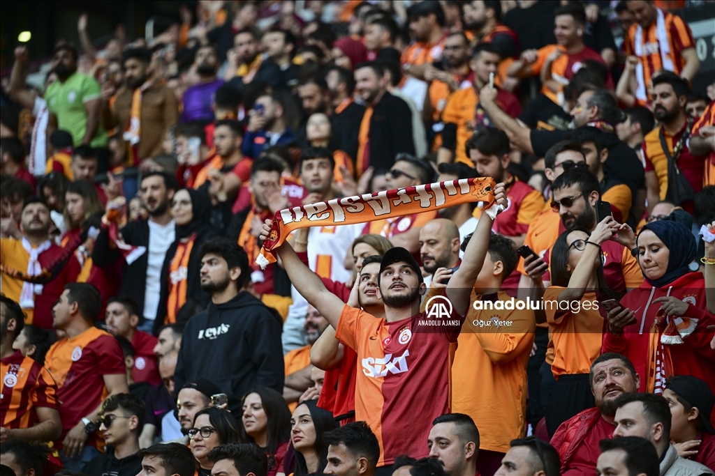 Süper Lig'de şampiyon Galatasaray