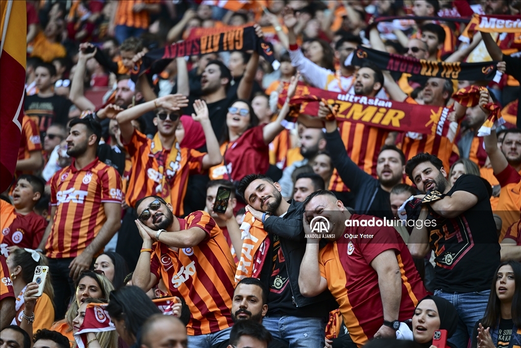 Süper Lig'de şampiyon Galatasaray