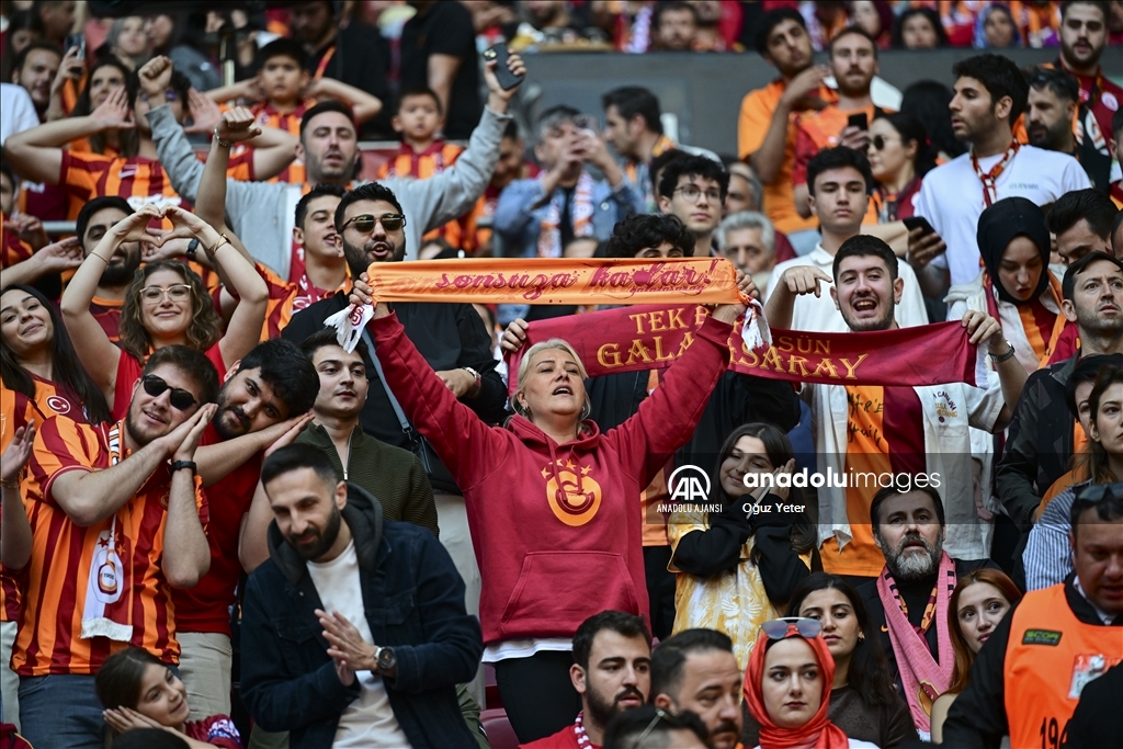 Süper Lig'de şampiyon Galatasaray