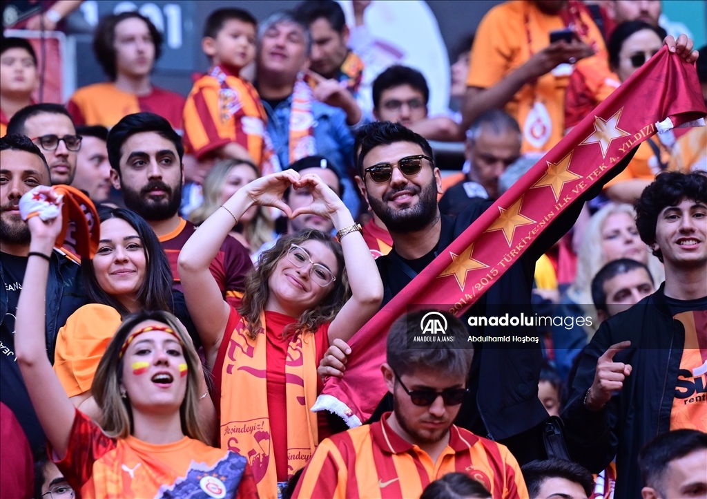 Süper Lig'de şampiyon Galatasaray