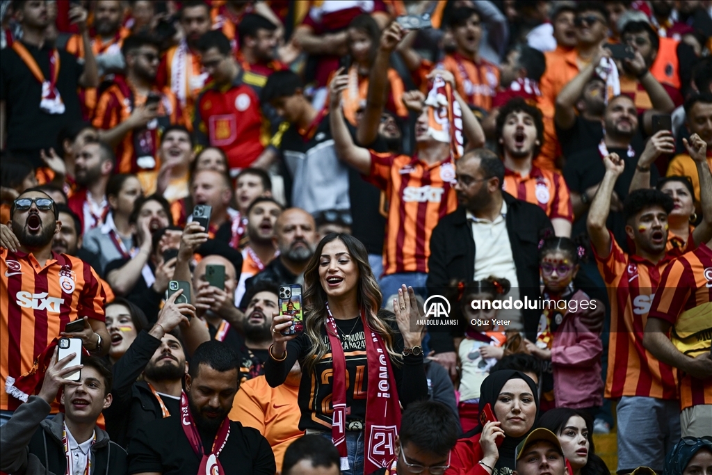 Süper Lig'de şampiyon Galatasaray