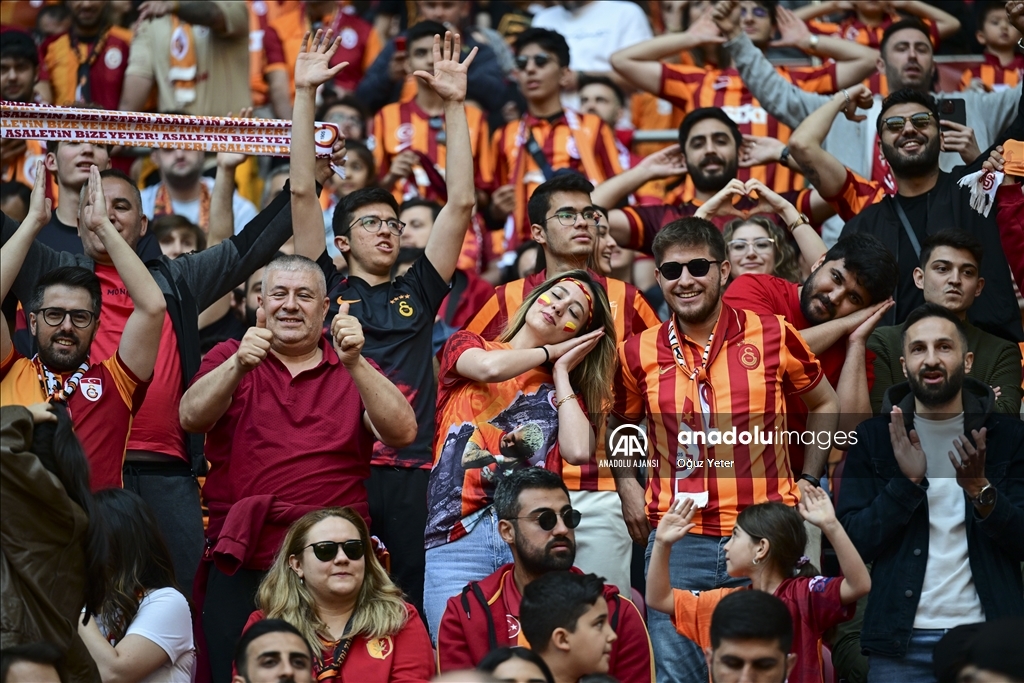 Süper Lig'de şampiyon Galatasaray