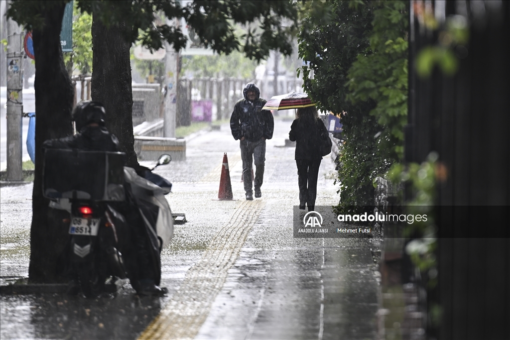 Ankara'da sağanak