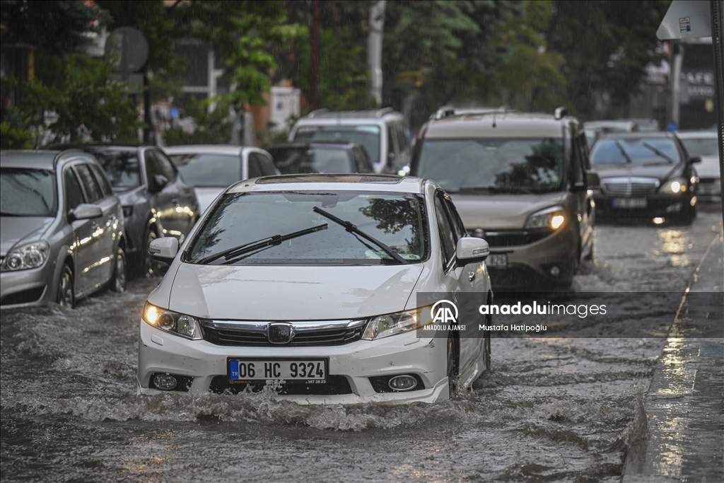 Ankara'da sağanak