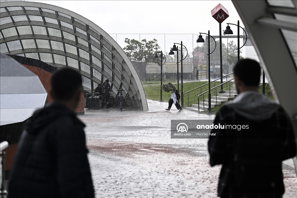 Ankara'da sağanak