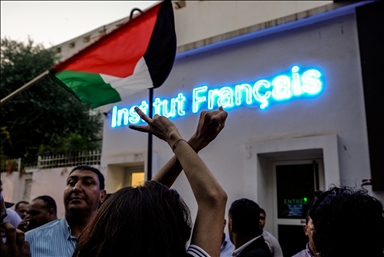 تونس.. مئات يتظاهرون بالعاصمة للتنديد بمجزرة رفح