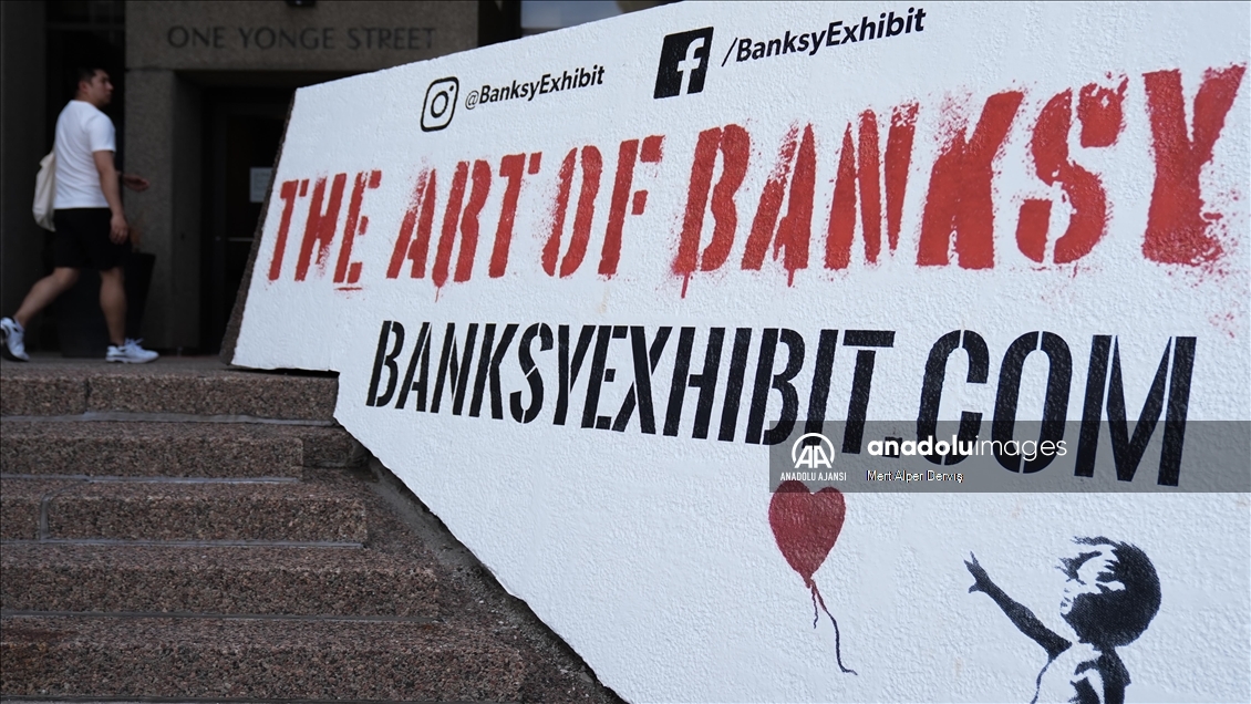 Toronto'da "The Art of Banksy" Sergisi açıldı