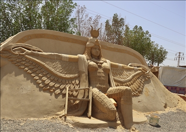 «Музей песчаных скульптур» в Египте