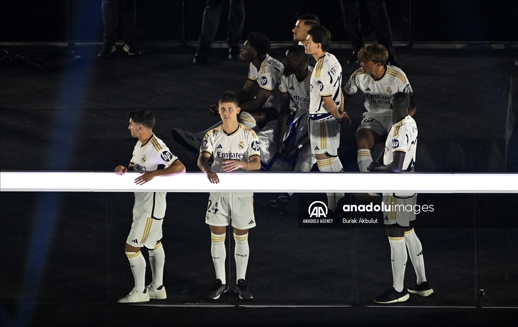 «Реал» празднует победу в Лиге Чемпионов