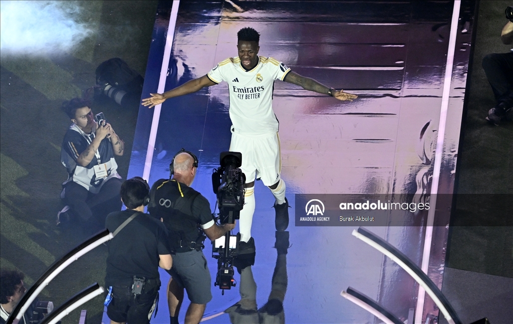 «Реал» празднует победу в Лиге Чемпионов