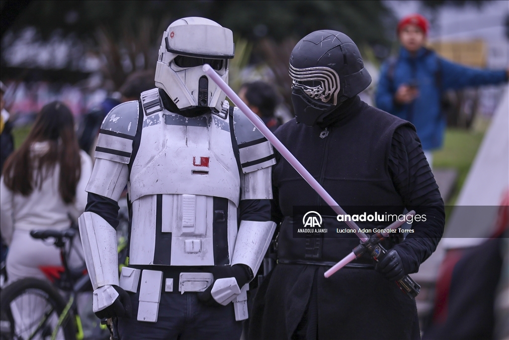 Star Wars filmi hayranları Buenos Aires'te bir araya geldi