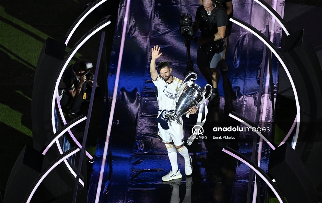 «Реал» празднует победу в Лиге Чемпионов