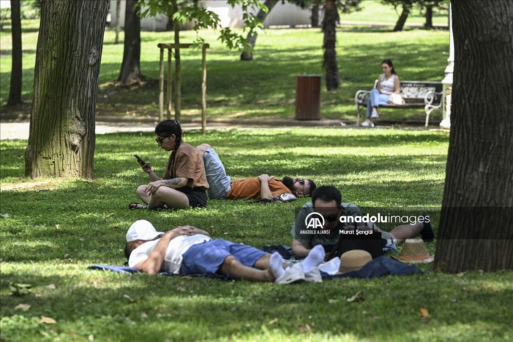 İstanbul'da sıcak hava
